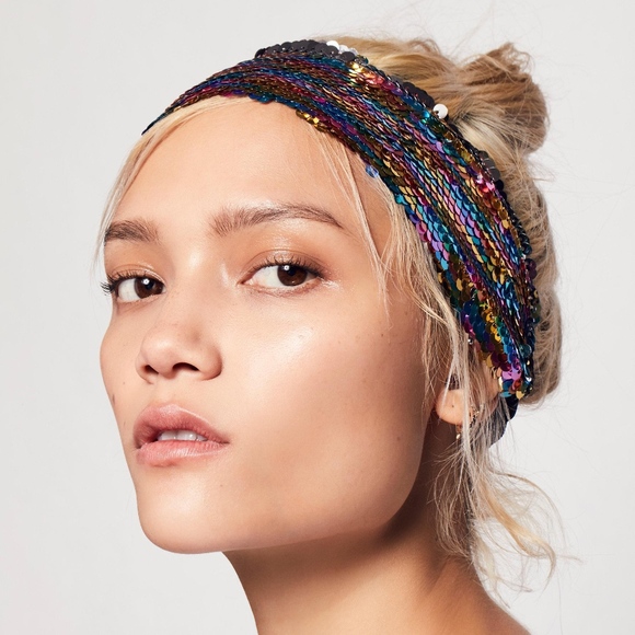 Free People Mermaid Sequin Headband - Picture 2 of 6